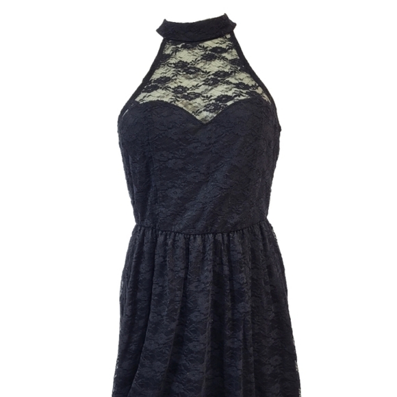 Wet Seal Black Lace Dress - Picture 1 of 10